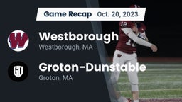 Recap: Westborough  vs. Groton-Dunstable  2023