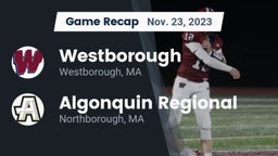 Recap: Westborough  vs. Algonquin Regional  2023