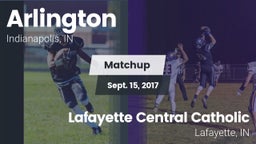 Matchup: Arlington High Schoo vs. Lafayette Central Catholic  2017