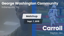 Matchup: George Washington Co vs. Carroll  2018