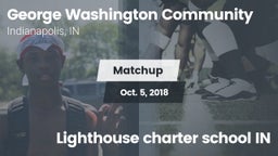 Matchup: George Washington Co vs. Lighthouse charter school IN 2018