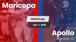 Matchup: Maricopa  vs. Apollo  2016