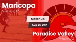 Matchup: Maricopa  vs. Paradise Valley  2017