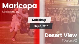 Matchup: Maricopa  vs. Desert View  2017