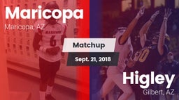 Matchup: Maricopa  vs. Higley  2018