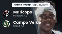 Recap: Maricopa  vs. Campo Verde  2018