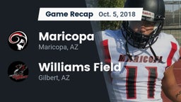 Recap: Maricopa  vs. Williams Field  2018