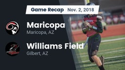 Recap: Maricopa  vs. Williams Field  2018