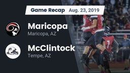 Recap: Maricopa  vs. McClintock  2019