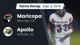 Recap: Maricopa  vs. Apollo  2019