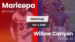 Matchup: Maricopa  vs. Willow Canyon  2020