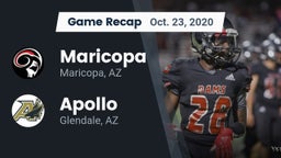 Recap: Maricopa  vs. Apollo  2020