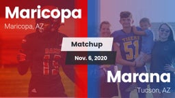 Matchup: Maricopa  vs. Marana  2020
