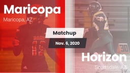 Matchup: Maricopa  vs. Horizon  2020