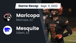 Recap: Maricopa  vs. Mesquite  2022