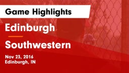 Edinburgh  vs Southwestern  Game Highlights - Nov 23, 2016