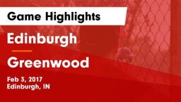 Edinburgh  vs Greenwood  Game Highlights - Feb 3, 2017