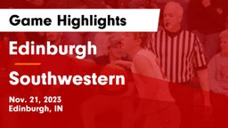 Edinburgh  vs Southwestern  Game Highlights - Nov. 21, 2023