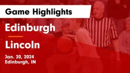 Edinburgh  vs Lincoln  Game Highlights - Jan. 20, 2024