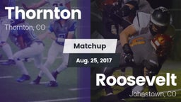 Matchup: Thornton  vs. Roosevelt  2017