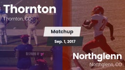 Matchup: Thornton  vs. Northglenn  2017