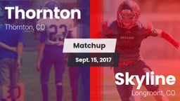 Matchup: Thornton  vs. Skyline  2017