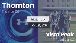 Matchup: Thornton  vs. Vista Peak  2018