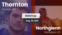 Matchup: Thornton  vs. Northglenn  2019