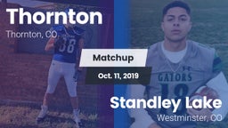 Matchup: Thornton  vs. Standley Lake  2019