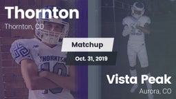 Matchup: Thornton  vs. Vista Peak  2019