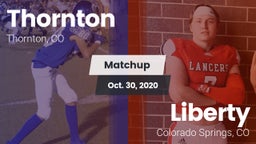 Matchup: Thornton  vs. Liberty  2020