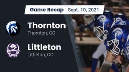 Recap: Thornton  vs. Littleton  2021
