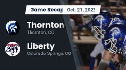 Recap: Thornton  vs. Liberty  2022