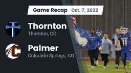 Recap: Thornton  vs. Palmer  2022