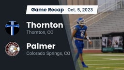 Recap: Thornton  vs. Palmer  2023