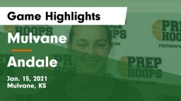 Mulvane  vs Andale  Game Highlights - Jan. 15, 2021