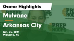 Mulvane  vs Arkansas City  Game Highlights - Jan. 25, 2021