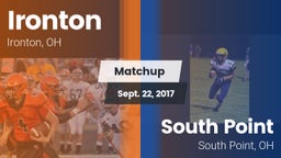Matchup: Ironton vs. South Point  2017