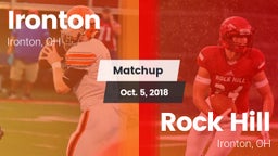 Matchup: Ironton vs. Rock Hill  2018