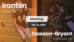 Matchup: Ironton vs. Dawson-Bryant  2018