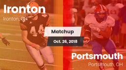 Matchup: Ironton vs. Portsmouth  2018