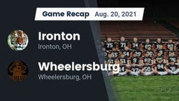 Recap: Ironton  vs. Wheelersburg  2021