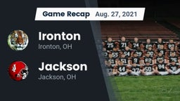 Recap: Ironton  vs. Jackson  2021