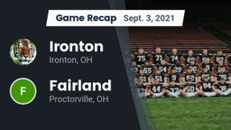 Recap: Ironton  vs. Fairland  2021