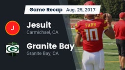 Recap: Jesuit  vs. Granite Bay  2017