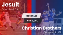 Matchup: Jesuit  vs. Christian Brothers  2017
