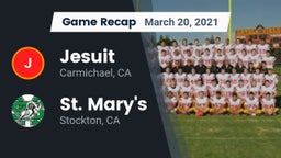 Recap: Jesuit  vs. St. Mary's  2021
