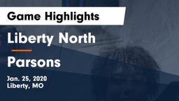 Liberty North vs Parsons  Game Highlights - Jan. 25, 2020
