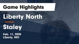 Liberty North vs Staley  Game Highlights - Feb. 11, 2020