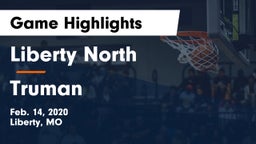 Liberty North vs Truman  Game Highlights - Feb. 14, 2020